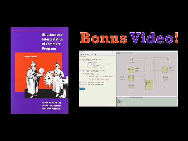 Structure and Interpretation of Computer Programs - Chapter 3.2 BONUS!