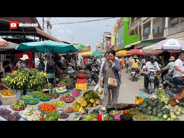 A Culinary Adventure: Walking Through Cambodia's Food Market