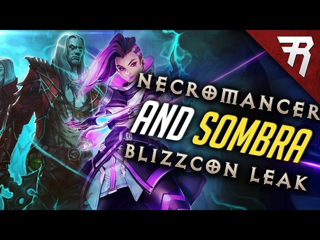 Sombra and Diablo Necromancer Leak - Blizzcon 2016 (Overwatch & Diablo)