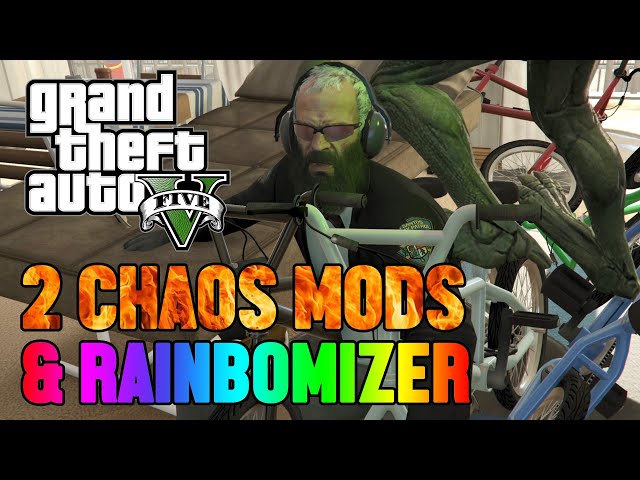 GTA V - 2 Chaos Mods & Rainbomizer Commentary - Full Game Speedrun Supercut (2K 60fps)