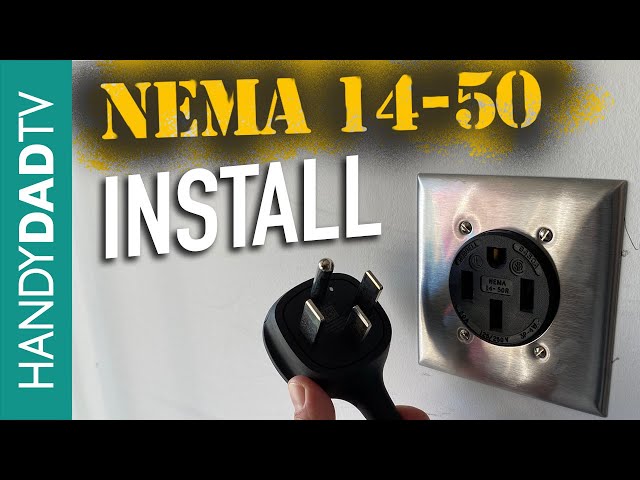 Hubbell NEMA 14-50 Outlet DIY Installation / FAST Tesla EV Home Charging Level 2