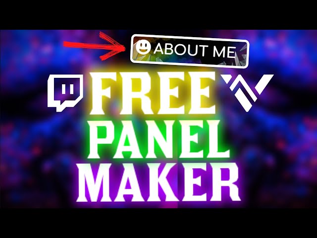 Customize your Twitch Channel in 2020 | How to MAKE Free Twitch Panels