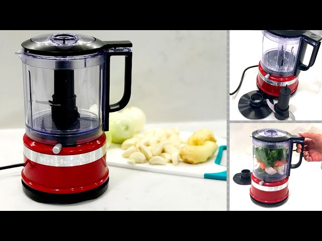 KitchenAid 5 Cup Food Chopper with Blade and Whisk | Review and How to Use