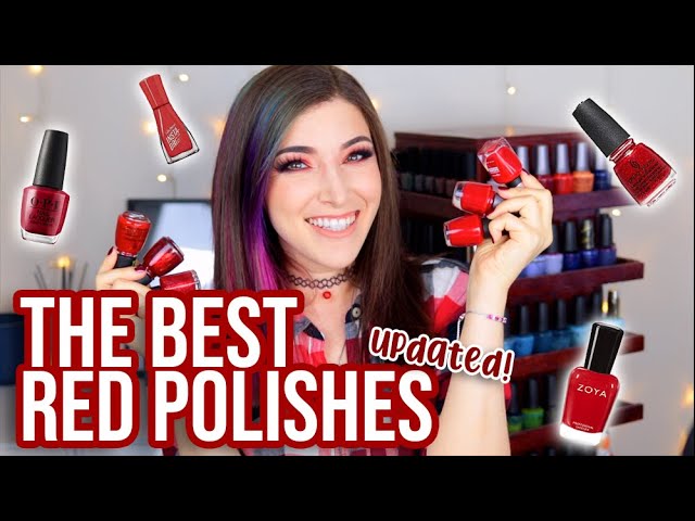 The BEST Red Nail Polishes (Updated!) || KELLI MARISSA
