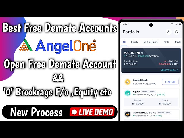 angle one me account kaise khole / Angle one per account kaise banaye | How to Open Demate Account