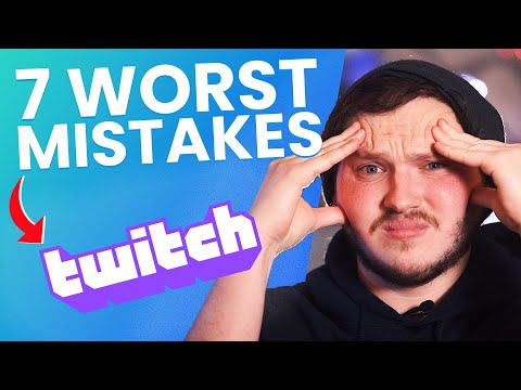 Top 7 Streaming MISTAKES That Small Streamers Make! - Learn From My Fails!