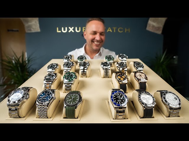 Inside My Stunning Rolex Cabinet - Revealing Current Market Prices - Part 2!