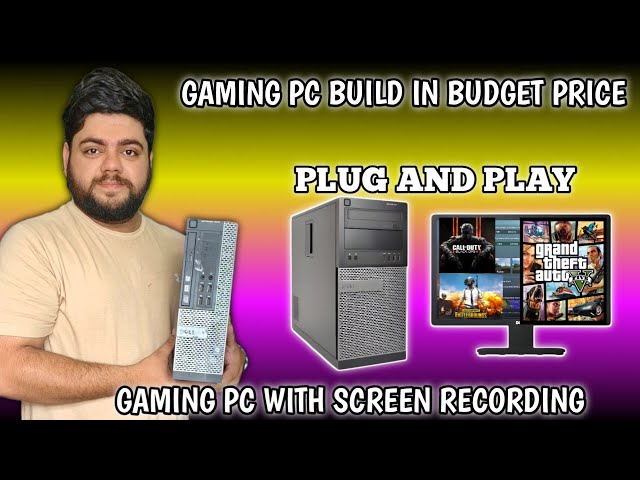 Gaming pc build in 2024 | Low budget gaming pc | best Gaming pc for Youtubers |