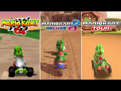 Mario Kart Comparisons & Evolutions