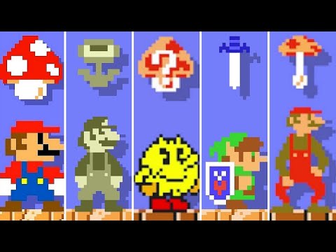 Super Mario Maker 1 & 2 - All Super Mario Bros Power-Ups