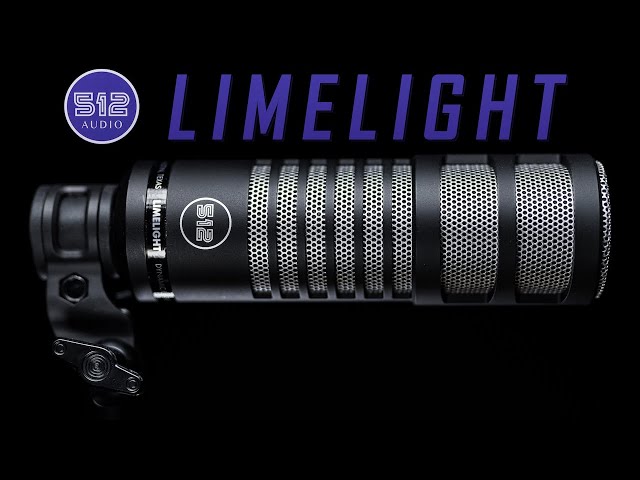 512 Audio Limelight Dynamic Broadcast Microphone Review (vs RE20, Rode Procaster, AT2040, AC50, Q9U)