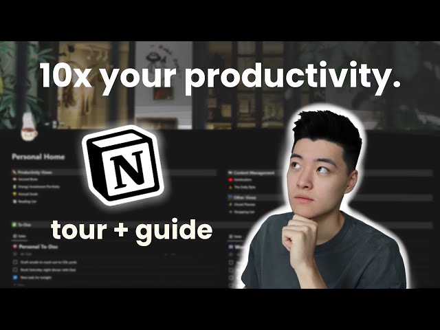 The ONLY Productivity App You Need in 2022 - Notion Tour & Guide