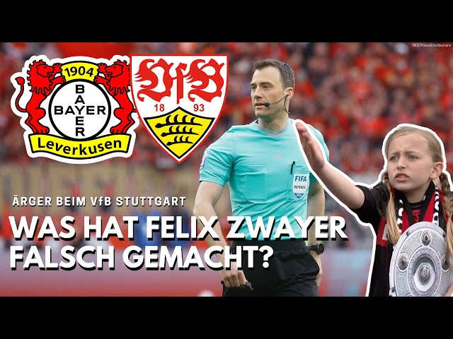 WAS HAT FELIX ZWAYER FALSCH GEMACHT? 😱😱😱 - Leverkusen gegen VfB Stuttgart