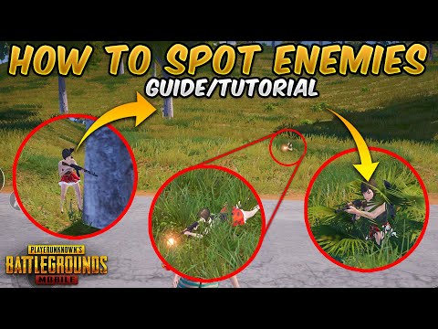 How to Spot Enemies in PUBG Mobile/BGMI (Tips and Tricks) Guide/Tutorial