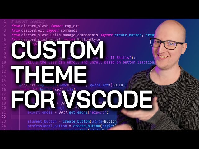 Create a VS Code theme + publish on marketplace!