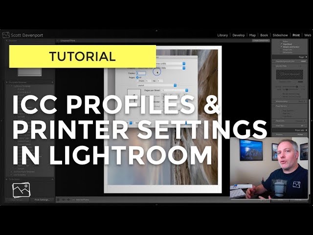Tutorial - ICC Profile Installation & Printer Settings In Lightroom
