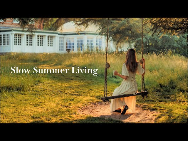 I fell in love with summer in English countryside | Slow & Gentle Living | Gardening & English Manor