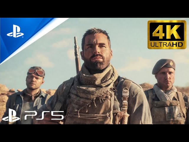The Rats of Tobruk | Desert War | Ultrarealistic graphics Call of Duty PS5 [4K60FPS]