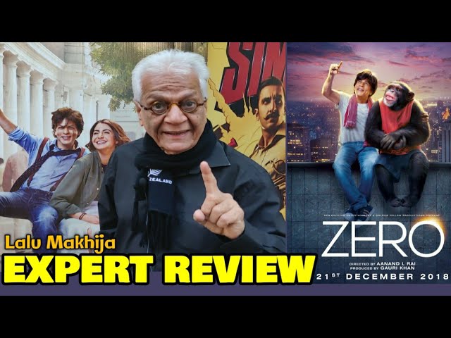 Lalu Makhija EXPERT REVIEW On Zero Movie | Shahrukh Khan, Anushka Sharma, Katrina Kaif | Anand L Rai