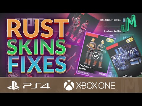 Update Fixes Soon & New Skin Sets 🛢 Rust Console 🎮 PS4, XBOX