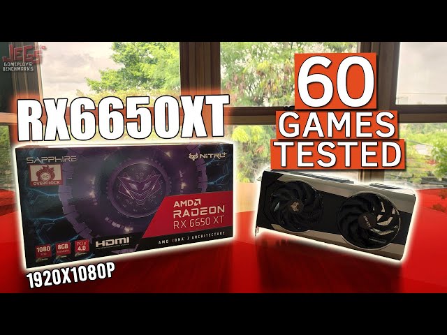 RX 6650 XT + Ryzen 5 3600 tested in 60 games | highest settings 1080p benchmarks!