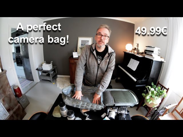 I found an ideal camera bag for myself! Finally!