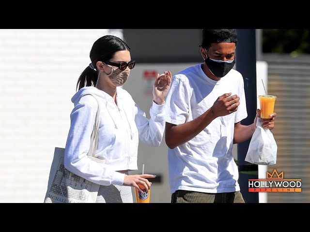 Kendall Jenner Grabs Juice with Friend as Kim Kardashian Files for Divorce from Kanye West