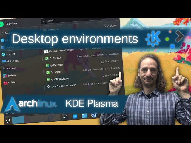 KDE Plasma: Desktop Environments on Arch Linux Ep. 8
