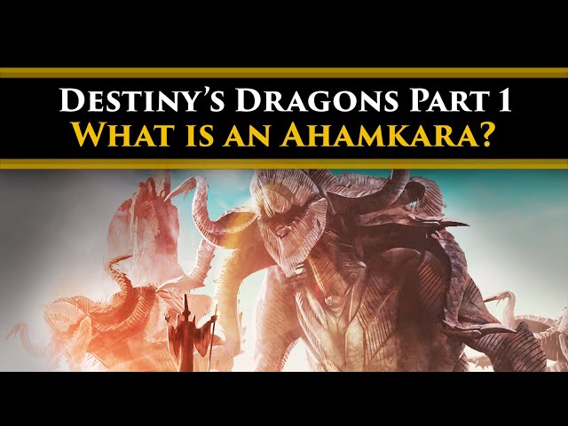 Destiny 2 Lore - The Ahamkara. The story of Destiny's Dragons. Origins, The Hive & The Awoken.
