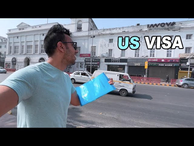 My US VISA Appointment in Delhi! Last minute forgot my..