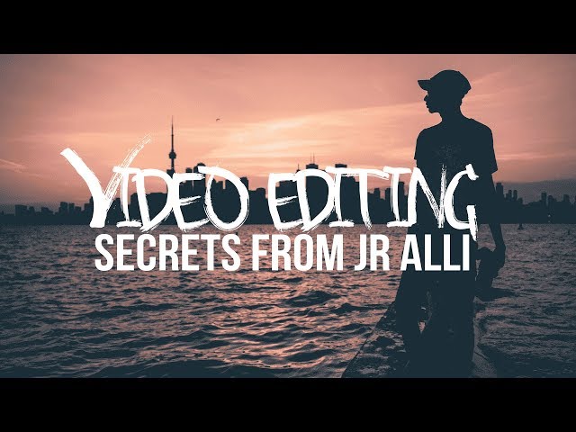 EASY Video Editing TIPS that look PRO ft. JR ALLI