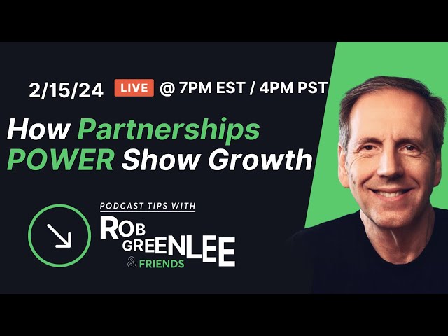 How Partnerships POWER Podcast Growth | StreamYard's Franz-Josef Schrepf