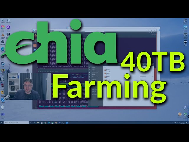 My Chia Plotting and Farming Setup (40TB)