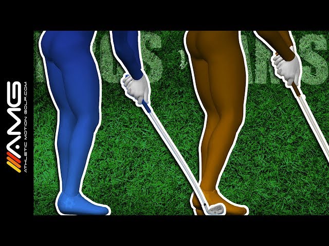 Right Knee Bend In The Golf Swing: Pros vs Ams