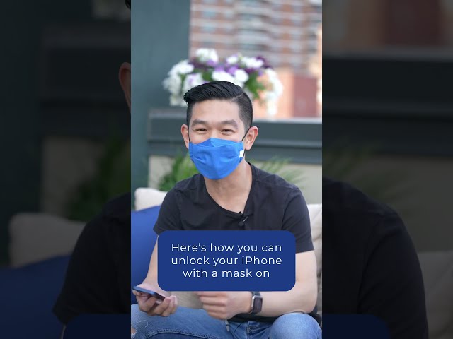 How to unlock your iPhone with a mask on