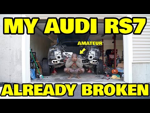 I Tried To Fix My Audi RS7s Shady Bodywork Myself, and Broke It