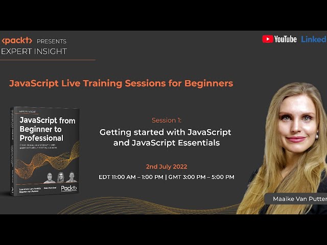 Session 1/3 - Getting started with JavaScript and JavaScript Essentials
