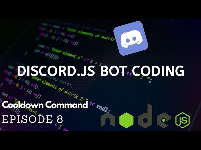 Discord.JS Bot Coding - Cooldown Command - (Episode #8) (v12!)