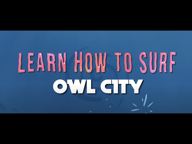 Learn How To Surf (Official Lyric Video) Owl City