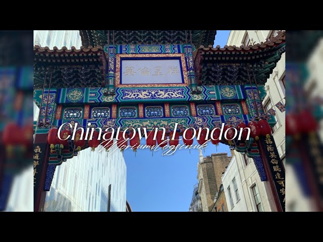 Visiting London Chinatown for summer holiday @MoriumVlogss