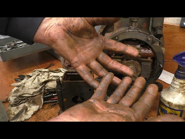 Stuart Steam Engine Restoration  .  Pt 1 Nasty Surprises