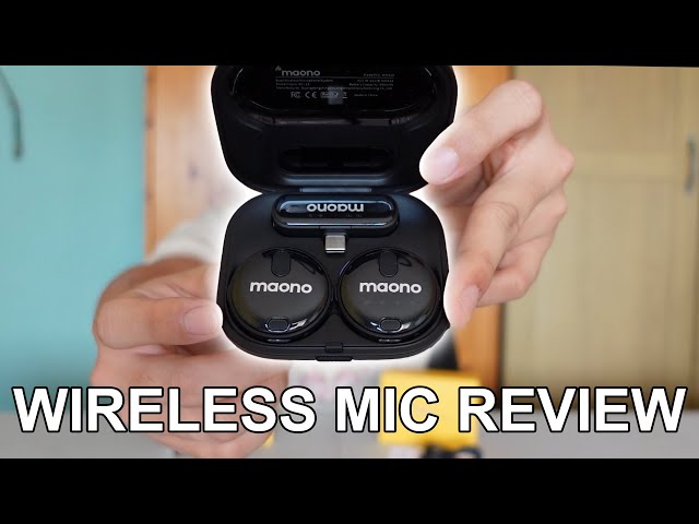 MAONO WM620 Wireless Mic Review - You Do Not Need To Worry About Background Noise Anymore!