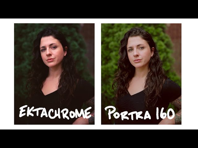 4x5 Film | Ektachrome vs Portra 160