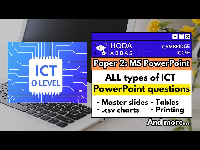 IGCSE ICT - MS PowerPoint: ALL questions for paper 2 PowerPoint
