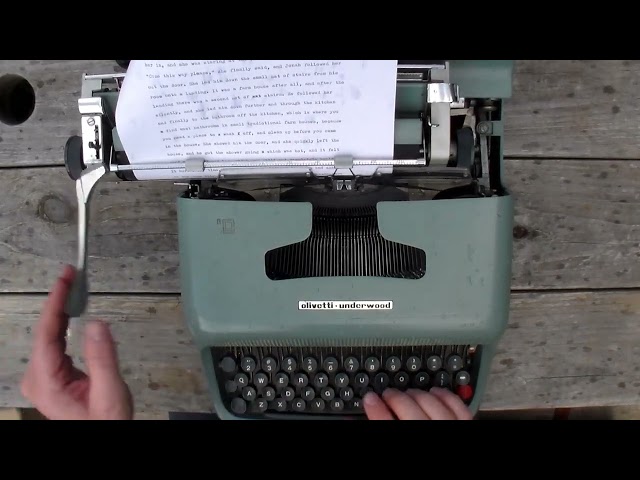 Before the Battery Dies Session 21 (typewriter asmr)