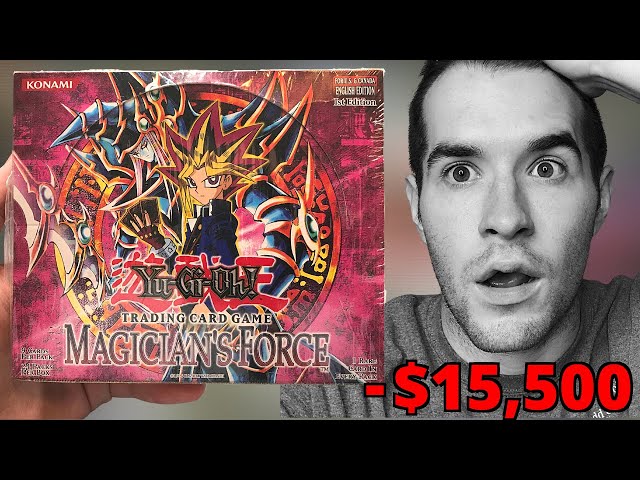 Opening A Magician’s Force 1st Edition Booster Box ($15,500)