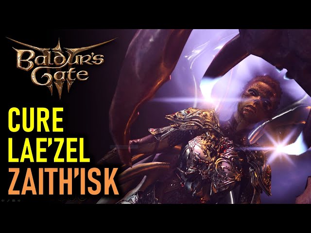Lae'zel Tries to Cure Tadpole Parasite with Githyanki Zaith'isk Device | Baldur's Gate 3 (BG3)