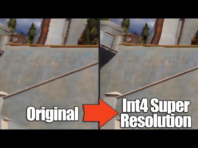 AI Super Resolution For Smartphones Gives Gaming A Huge Boost, LIVE Demo