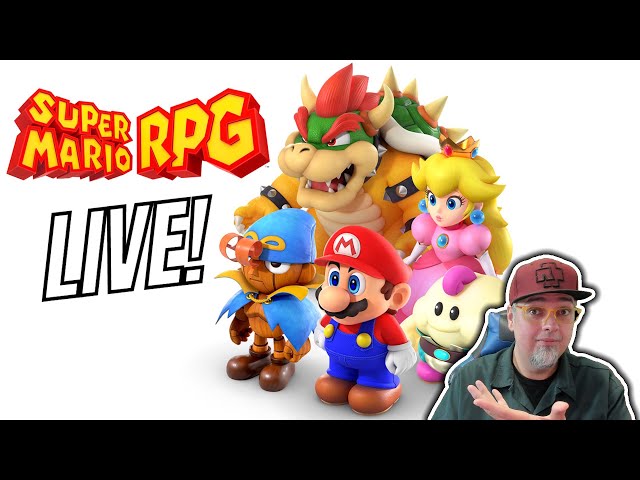 Super Mario RPG REMAKE For The Switch! Let's Go LIVE! Madlittlepixel