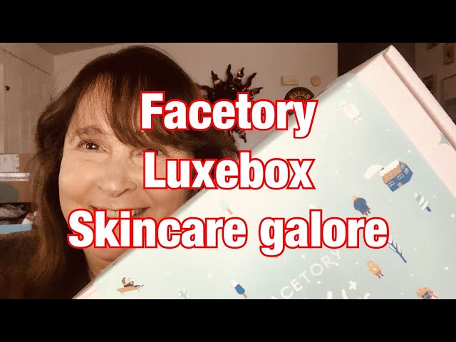 Facetory Luxe Box Quarterly Subscription a must have skin care 📦